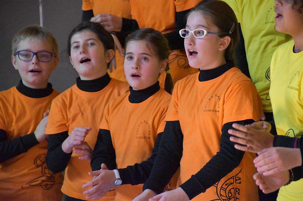 El coro Voces Blancas de Soria ya tiene seis años de trayectoria musical