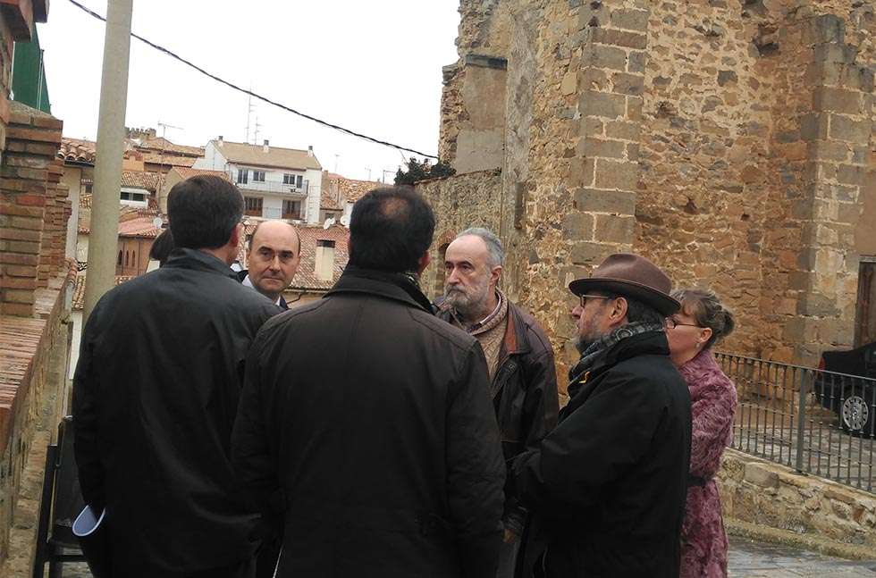 Ágreda pide a la Junta que restaure la iglesia de San Martín de Yanguas