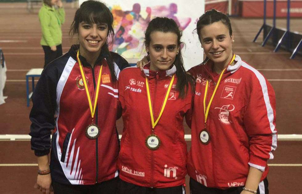 Tres finalistas del CAEP en el Campeonato de España promesa