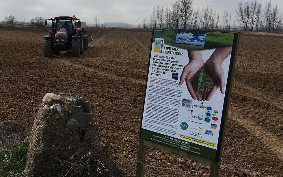 Europa distingue un proyecto sobre fertilización en el que participó ASAJA Soria