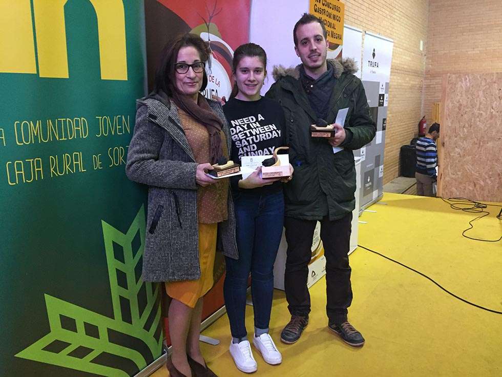 De Gregorio, del Virrey Palafox, gana el concurso de cocina de la Trufa Negra de Soria