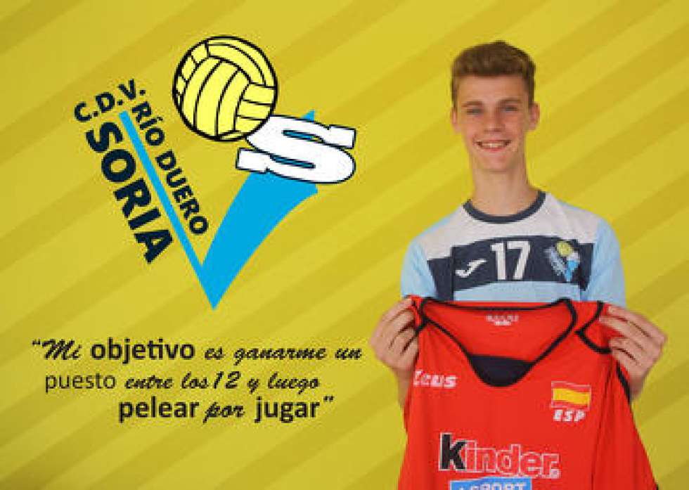 Adrián Olalla, convocado para el Preeuropeo Sub-17 de voleibol