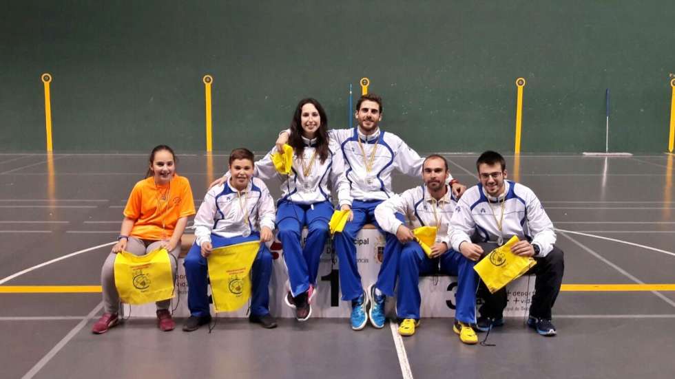 Ana Sanz y Víctor Ortega, campeones por partida doble en Palencia