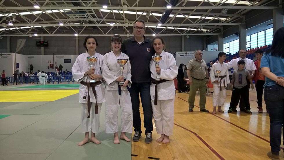 Dos oros y dos platas del judo soriano en Valladolid