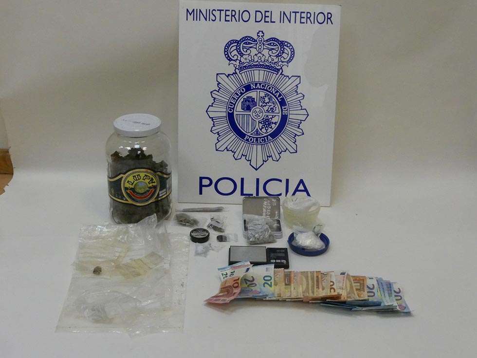 Detenido un joven que traficaba con drogas en Soria
