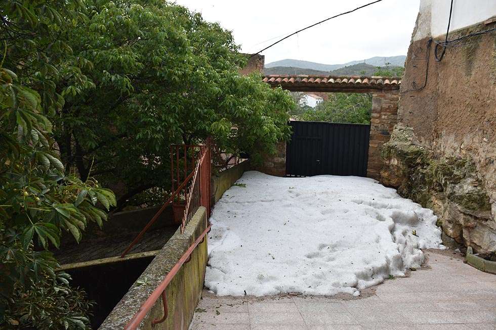 50 litros por metro cuadrado cayeron en el Moncayo