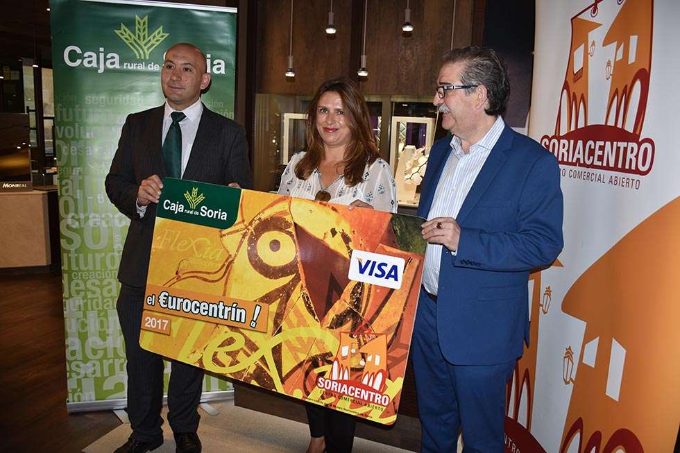 La ganadora de Eurocentrín disfruta de una jornada de compras