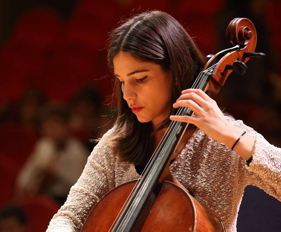 Niños y jóvenes maestros del violonchelo en Medinaceli