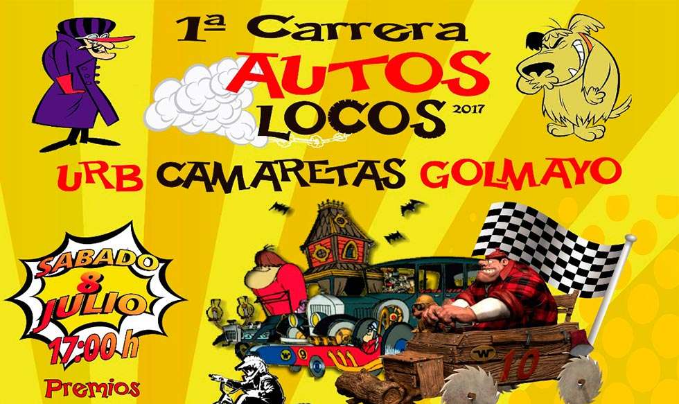 Golmayo organiza la primera carrera de autos locos