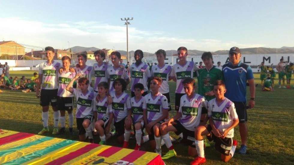 El Infantil numantino gana el Torneo de La Almunia