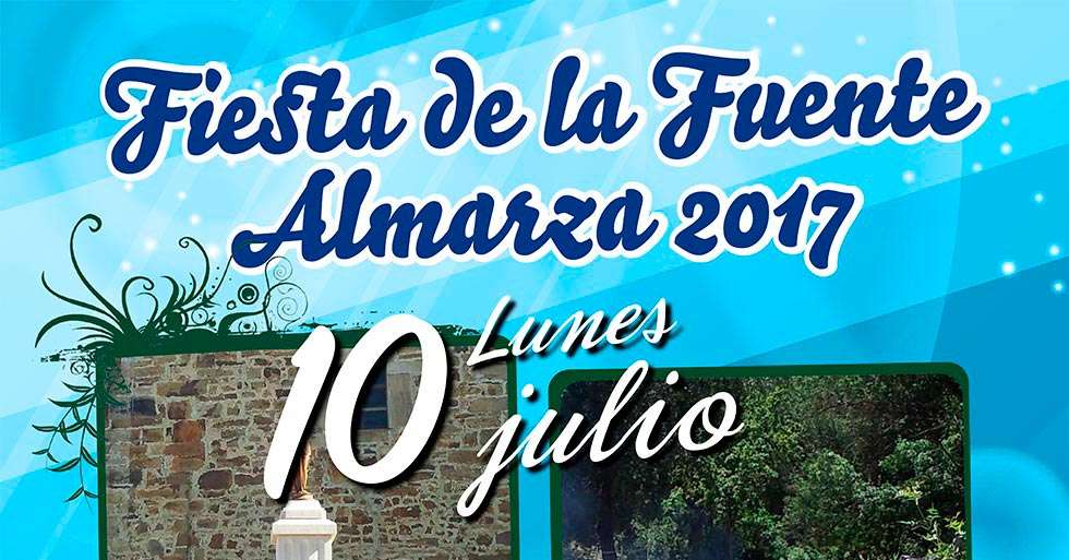 Almarza celebra la fiesta de la Fuente, con música militar