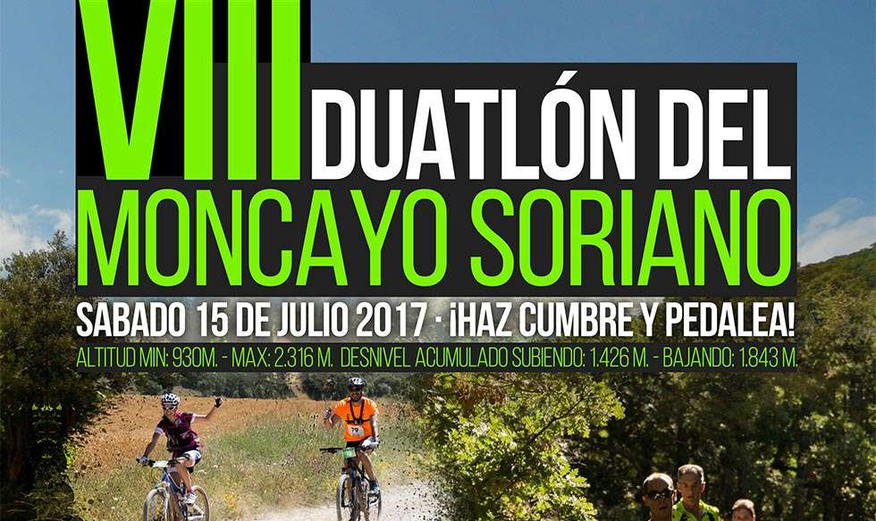 Duatlón y música en el fin de semana en Ágreda