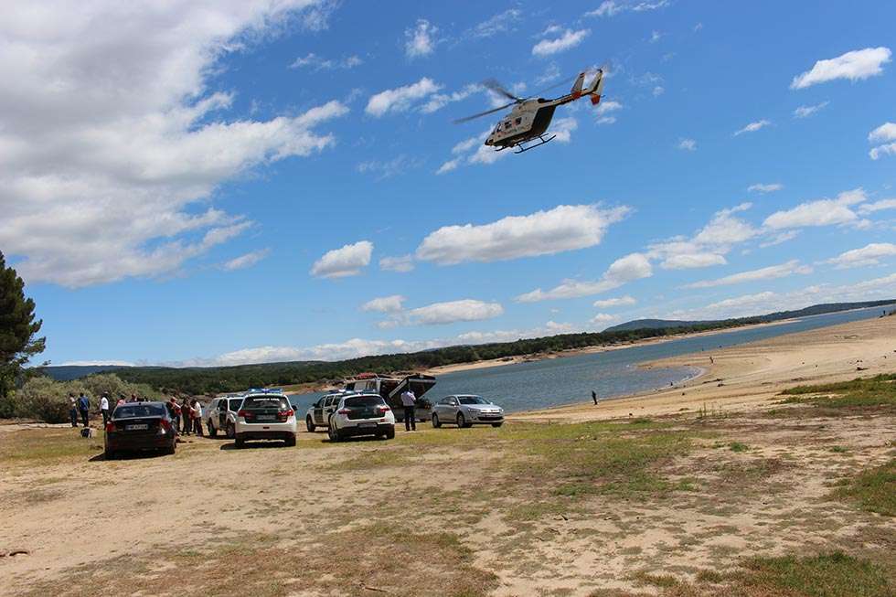 Segunda jornada de búsqueda infructuosa del joven ahogado en Playa Pita