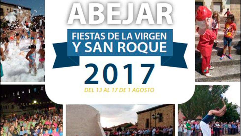 Programa de las fiestas de la Virgen del Camino y San Roque, en Abejar