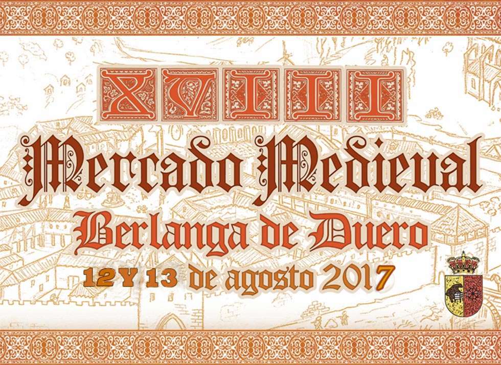 El mercado medieval de Berlanga de Duero cumple su XVIII edición