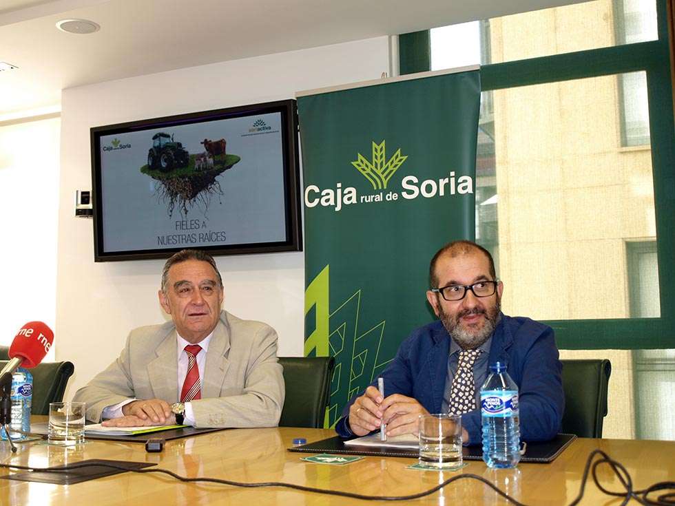 Caja Rural de Soria amplía, con fondos propios, el convenio para paliar los efectos de la sequía