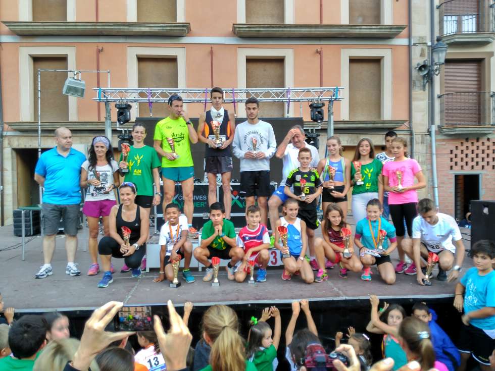 Medio millar de corredores en la XXV Carrera Popular Fermín Cacho