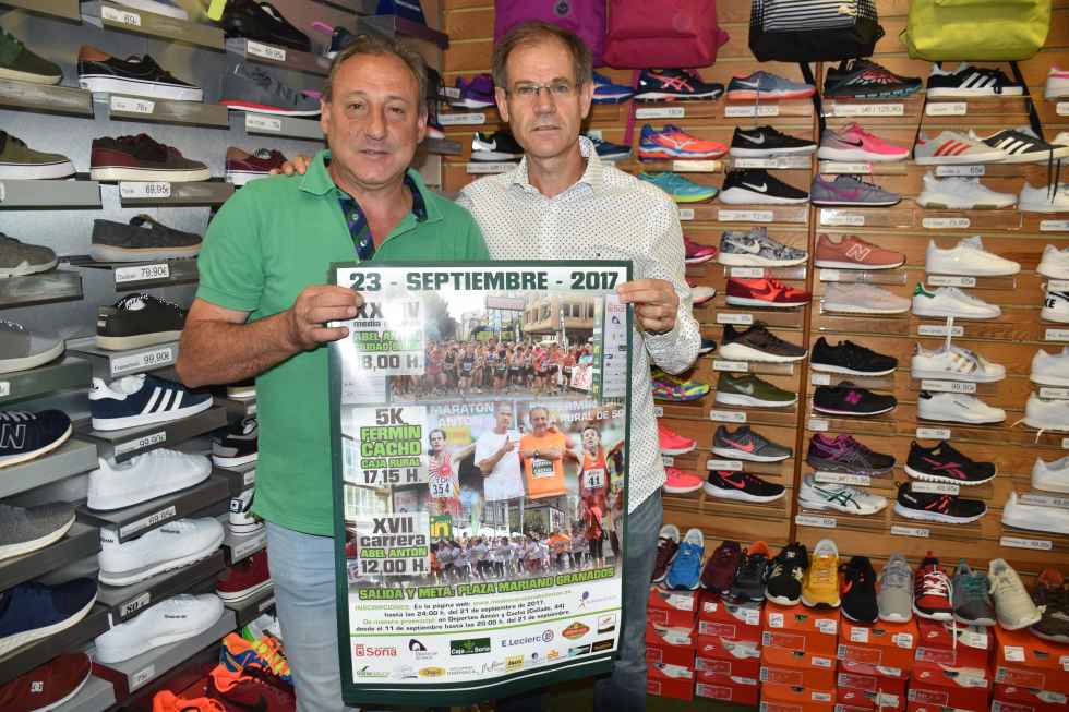 Soria homenaje a Cacho, uno de sus embajadores en el atletismo Soria homenaje a Cacho, uno de sus embajadores en el atletismo