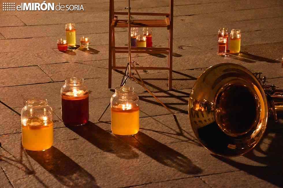 Video del concierto de velas en San Esteban de Gormaz