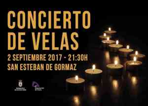 San Esteban de Gormaz celebra su popular concierto de velas