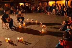 Cuatro mil velas para un concierto brillante en San Esteban de Gormaz