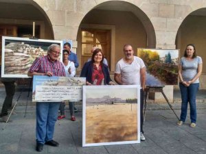 Rafael Carrascal gana el concurso de pintura rápida "Villa de San Esteban"