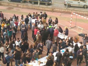 Almuerzo festivo de convivencia en el Instituto Castilla