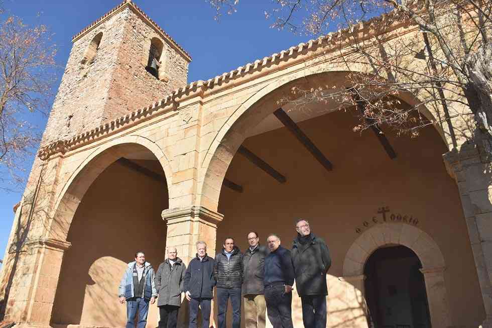 Concluyen los trabajos de restauración en la iglesia de Hinojosa del Campo Concluyen los trabajos de restauración en la iglesia de Hinojosa del Campo