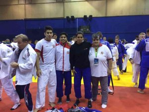 Sandra García, fisioterapeuta del equipo nacional peruano de judo