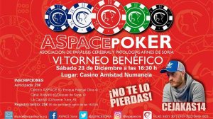 VI Torneo benéfico de poker ASPACE Soria 