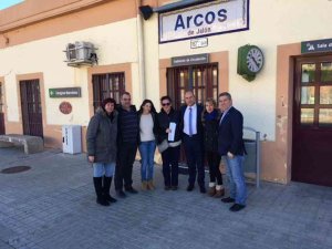 El PSOE reclama recuperar servicios ferroviarios en Arcos de Jalón