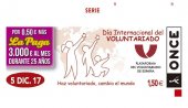 La ONCE homenajea a los voluntarios en su cupón