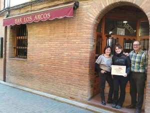 El Bar Los Arcos, ganador del Concurso de Tapas de Cardo Rojo de Ágreda