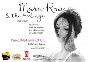 Mara Row & The Feelings cierran la programación de En Vibop en 2017