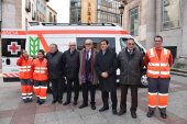 Caja Rural de Soria patrocina una nueva ambulancia para Cruz Roja