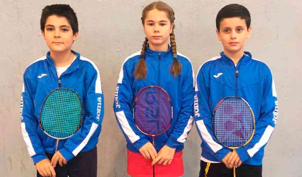 Dos oros y un bronce para el Club Bádminton Soria Dos oros y un bronce para el Club Bádminton Soria