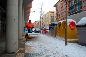 El Ayuntamiento prevé activar mañana el Plan de Nieve