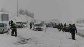 Protección Civil aconseja no conducir en las próximas horas por las nevadas