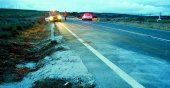 La CL-101, la carretera autonómica con más problemas por el hielo y la nieve