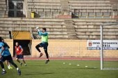 El Numancia afronta con ilusión su partido copero en el Bernabéu