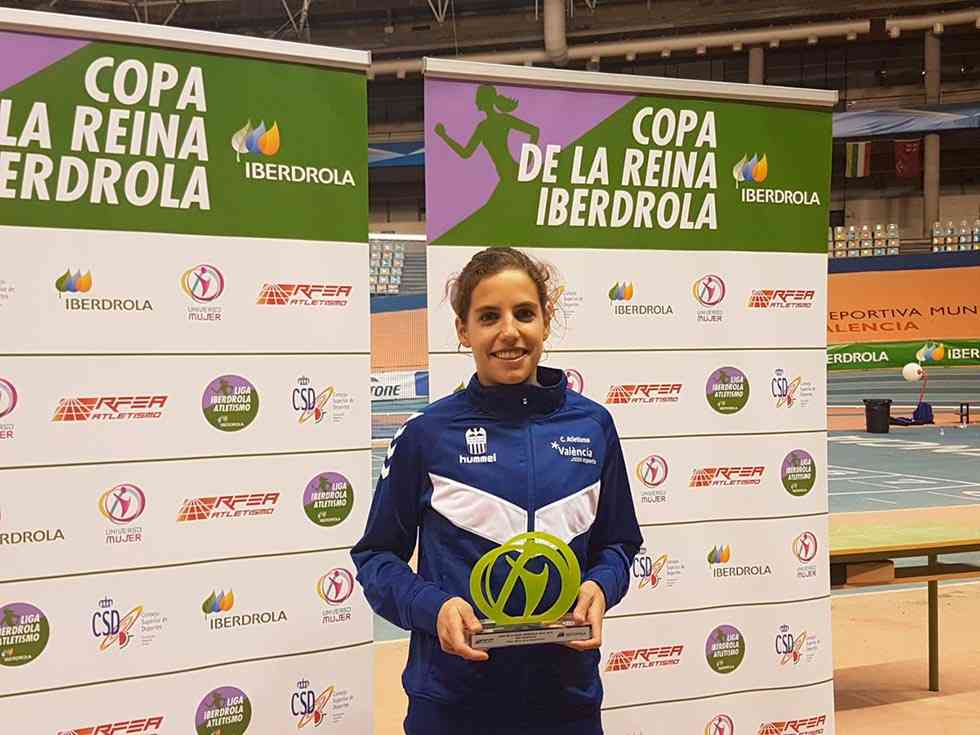 Marta Pérez mejora su marca de 800 metros en nueve segundos