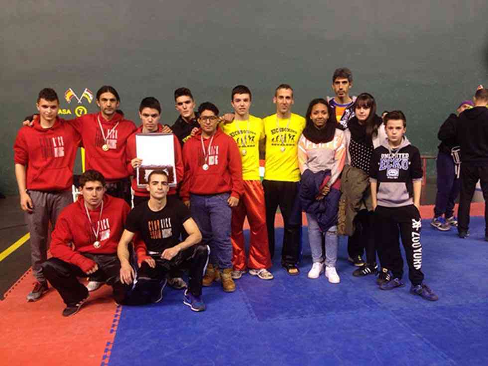 Participación del club Kickboxing Soria en el campeonato regional