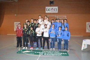 El Club Bádminton Soria revalida su título de campeón regional