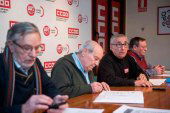 Los jubilados y pensionistas de UGT y CC.OO. se movilizan por unas pensiones dignas