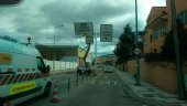 Un accidente bloquea el túnel de la avenida Eduardo Saavedra