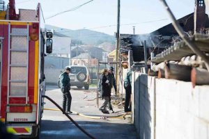 Fallece un hombre en el incendio de su vivienda