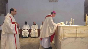 Un nuevo diácono para el monasterio de Huerta