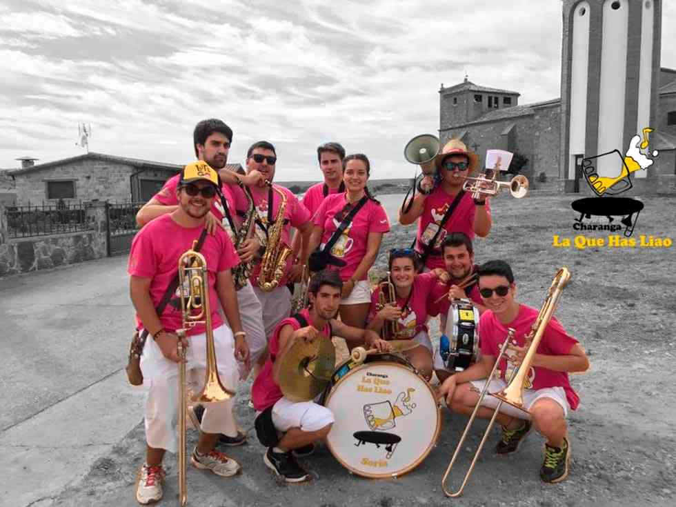 "Charangazo" en Almazán para disfrutar del sábado "Charangazo" en Almazán para disfrutar del sábado