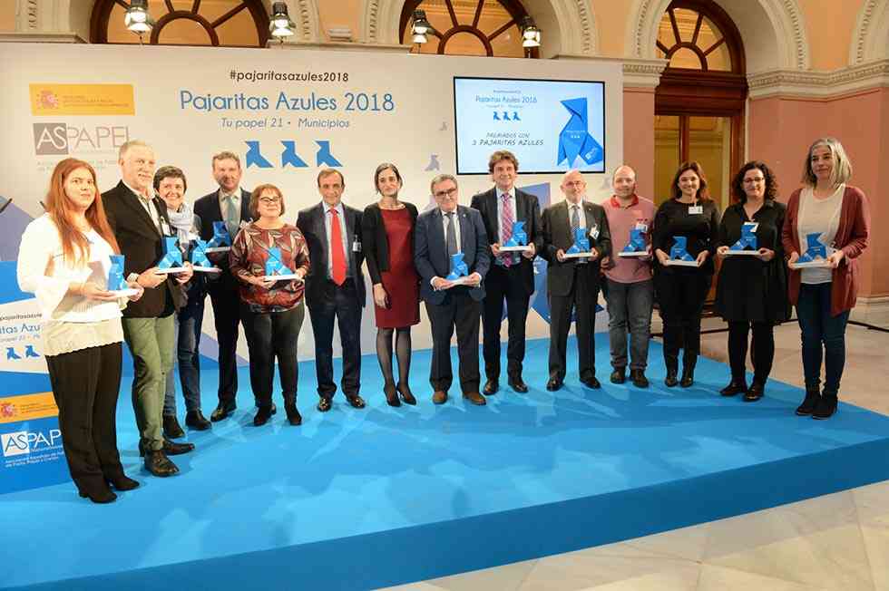 Soria recoge el premio "Pajarita azul 2018" 