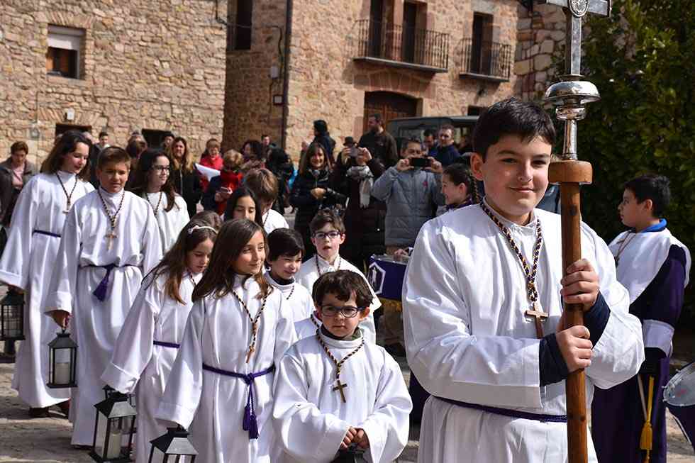 Los niños se incorporan a la Semana Santa de Medinaceli Los niños se incorporan a la Semana Santa de Medinaceli